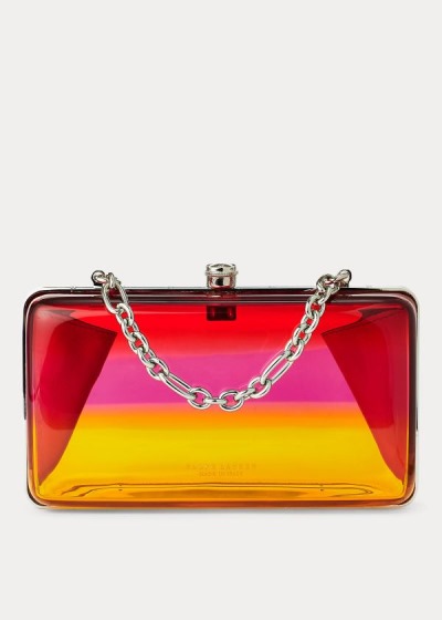 Women's Ralph Lauren Gradient Acrylic Minaudière Handbags | 145836OKU